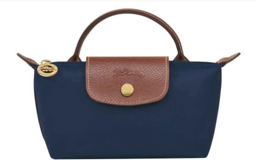 กระเป๋าถือ Longchamp รุ่น Extra Small Le Pliage Pouch สีกรมท่า (Navy)