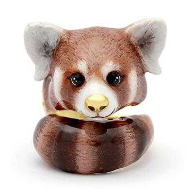 Raph Red Panda Ring แหวนแพนด้าแดง  | GoodAfterNine