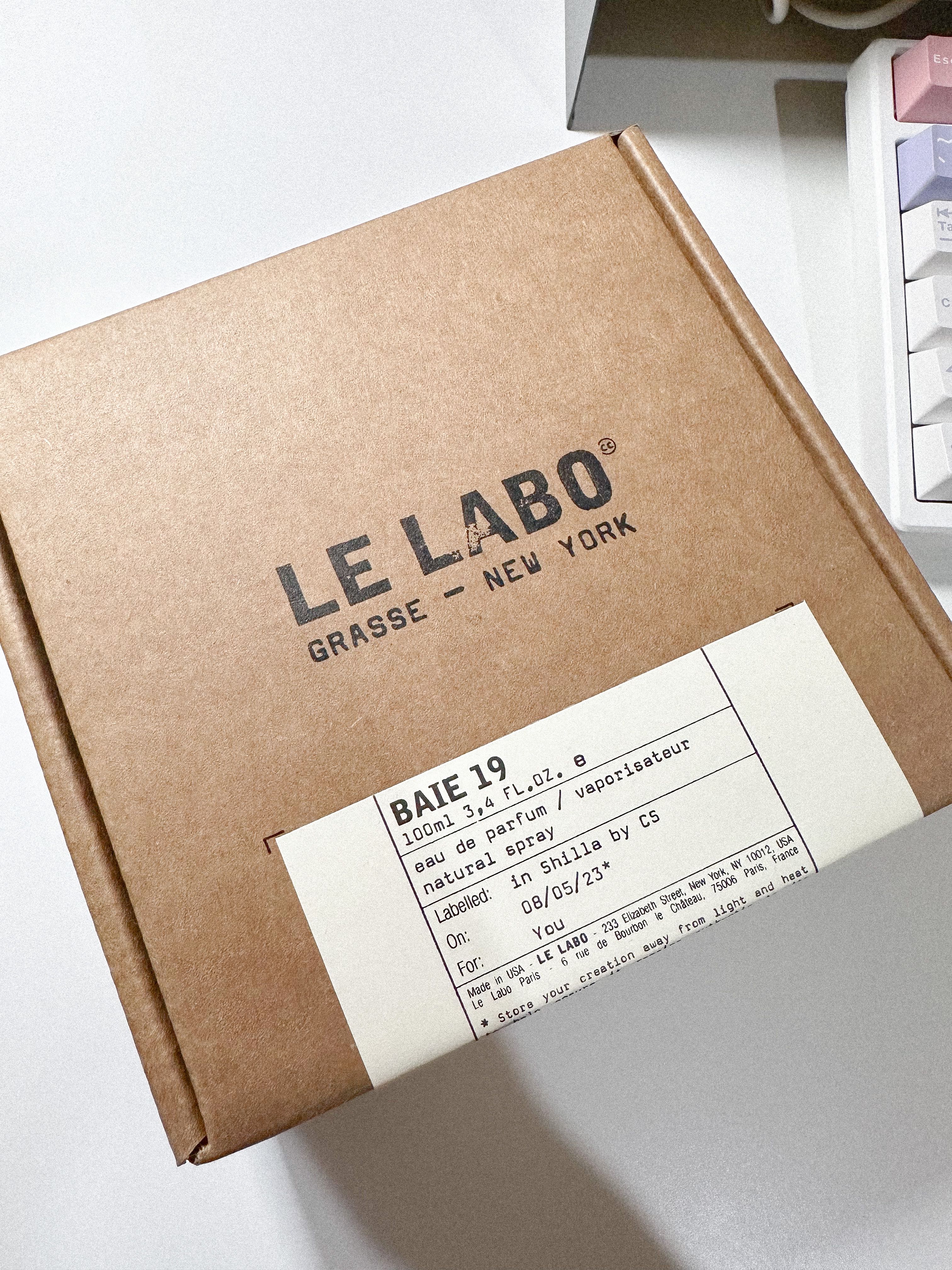 Le Labo Baie 19