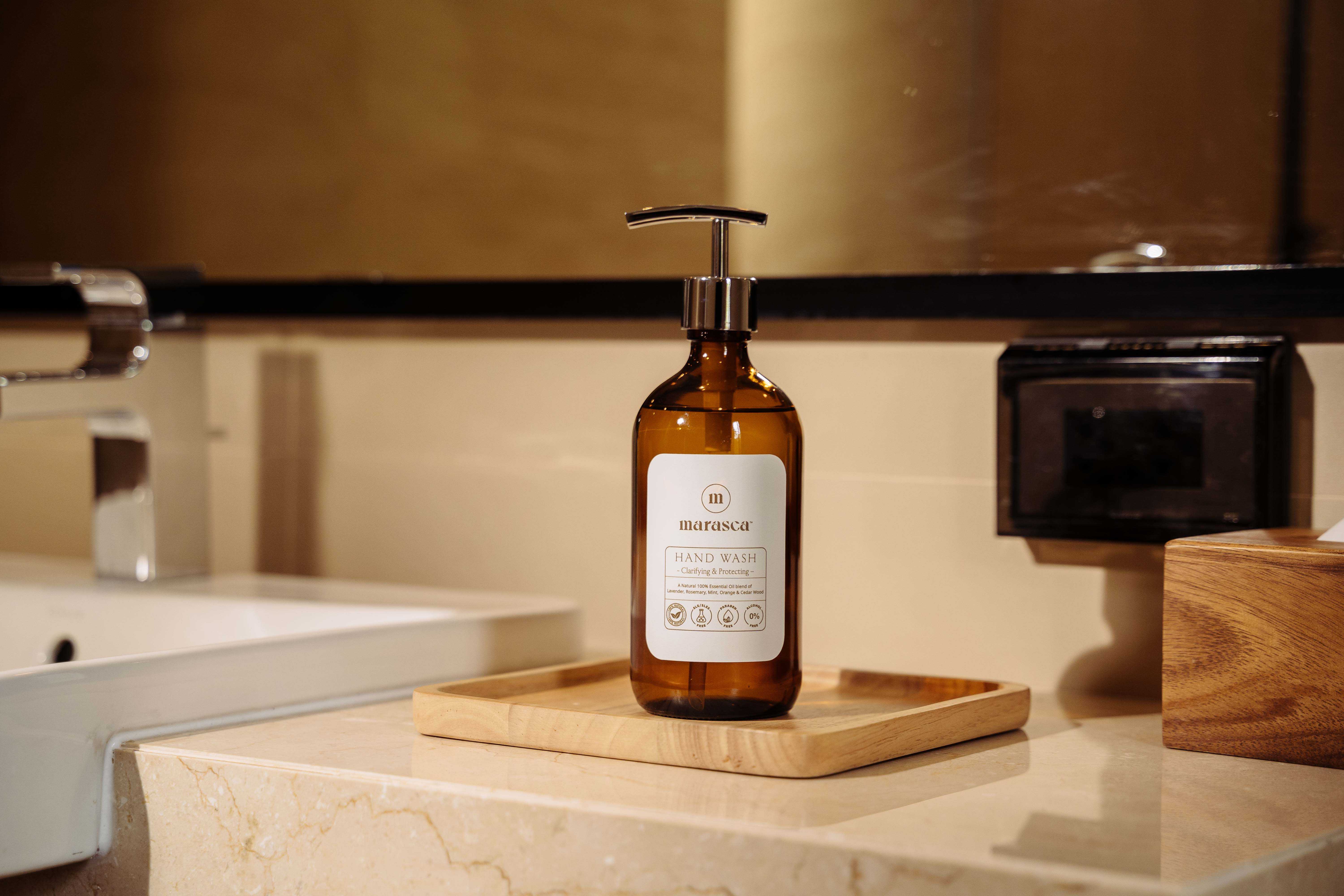 สบู่เหลวล้างมือ มาราสก้า ขนาด 500 มล. (ขวดแบบเติม) Marasca Hand Wash 500 ml. (Refill Bottle)