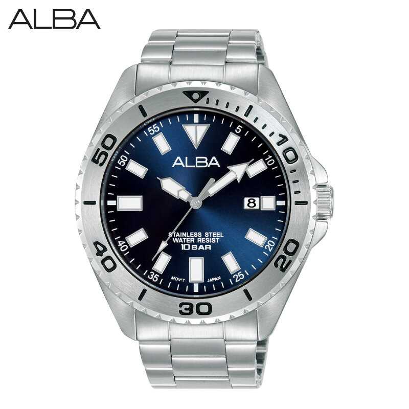ALBA นาฬิกาข้อมือ Sportive Quartz รุ่น AS9Q43X ขนาด 44 mm.