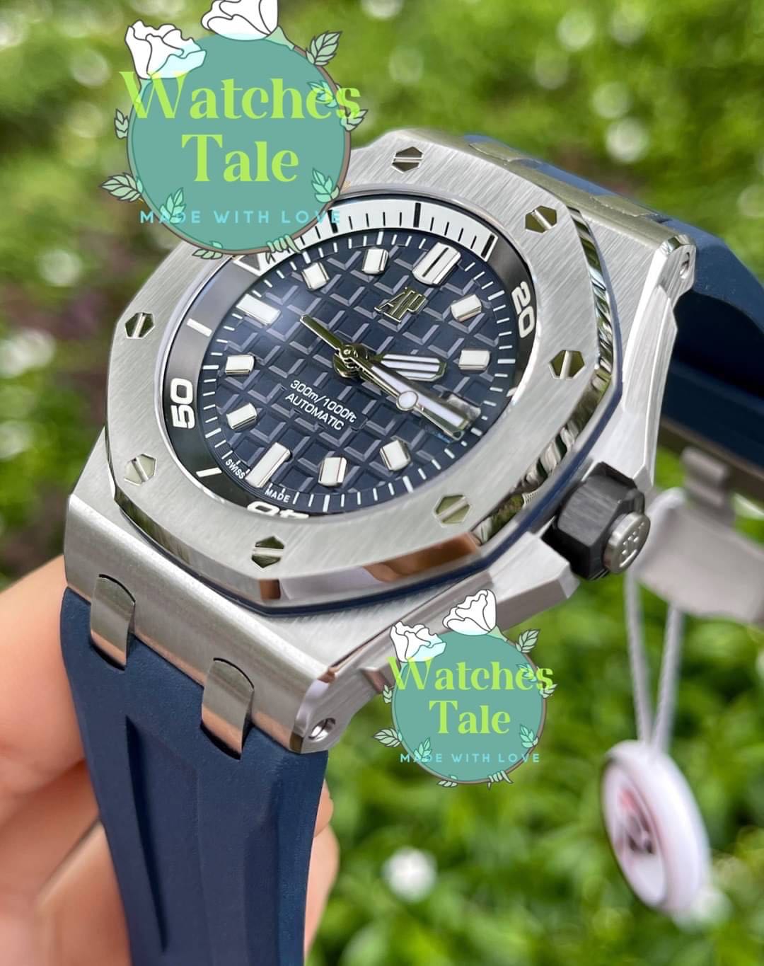 Audemars Piguet AP Royal Oak Offshore Diver 42mm. Ref.15720ST.OO.A052CA.01 Navy Blue IP