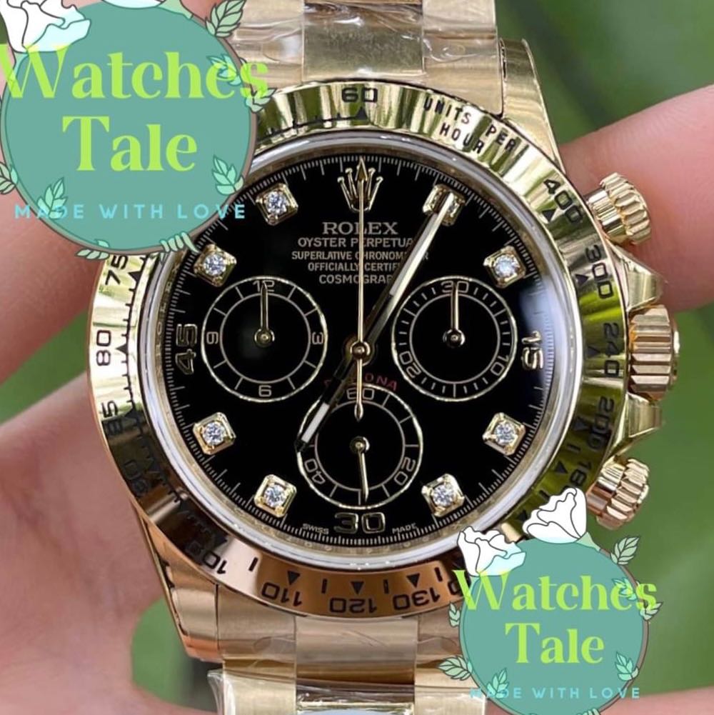 Rolex Daytona Black Diamond Clean Ref.116508