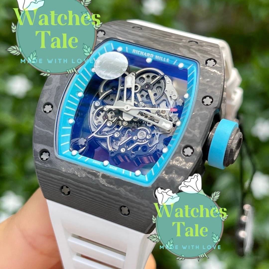 Richard Mille RM055 Yas Marina Circuit NTPT White Rubber ZF