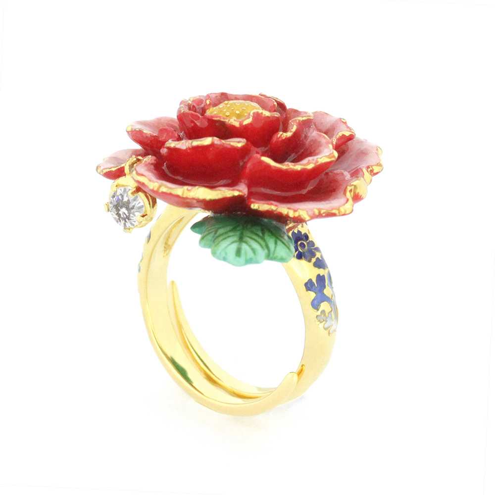 Orient Romance Love Flower Ring แหวนดอกโบตั๋น  | GoodAfterNine
