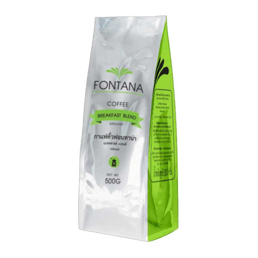 กาแฟคั่วบด Fontana Coffee Breakfast Blend 500g
