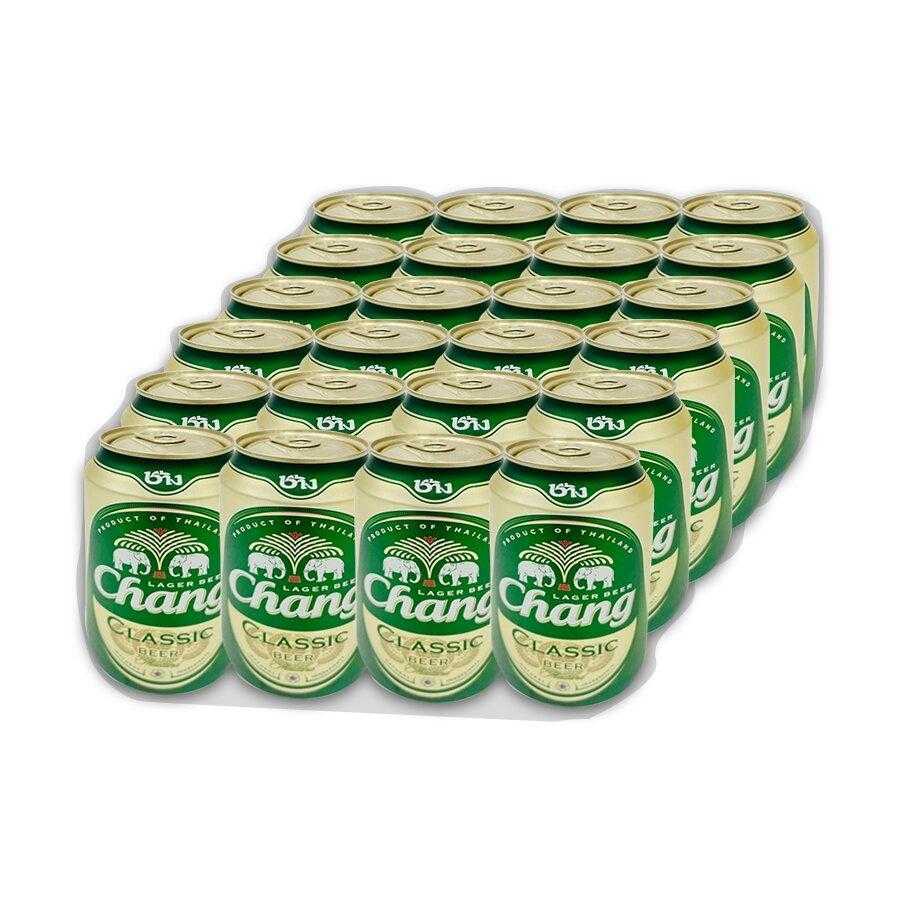 ช้าง เบียร์ กระป๋องสั้น 320 มล. x 24กระป๋อง (22-07-03-02), 8851993623095 (07)(เครื่องดื่มยอดนิยม)