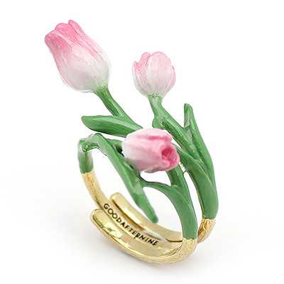 Tulip Ring แหวนทิวลิป  | GoodAfterNine