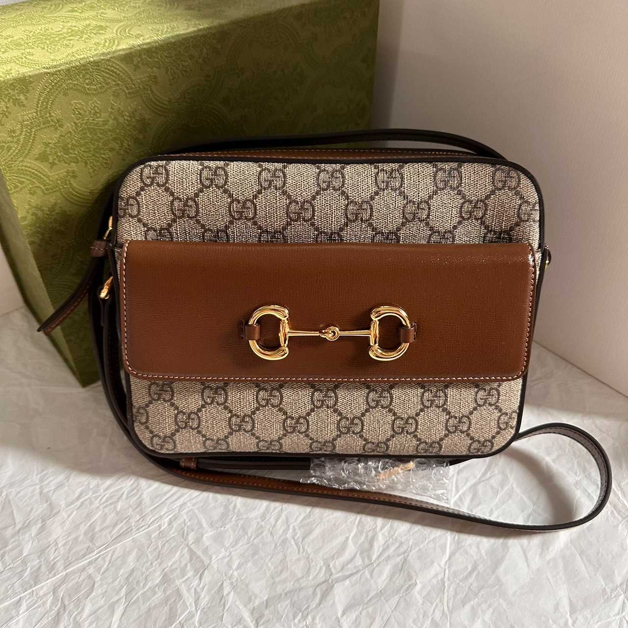 New Gucci horsebit crossbody  📌(ทักเชทก่อนสั่งซื้อ) 