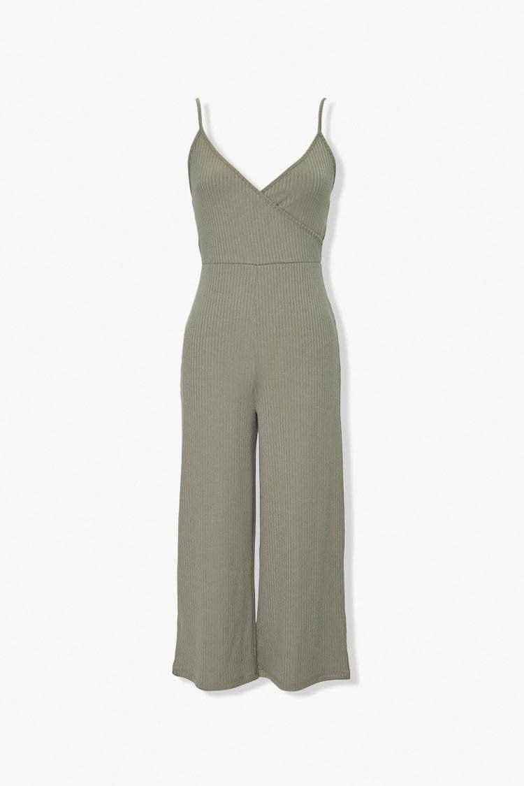 H&M jumpsuit สี smoke green