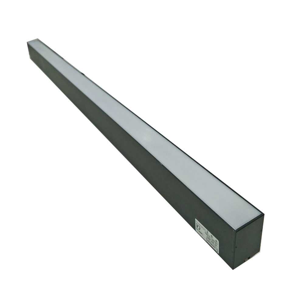 โคมไฟเพดาน LED Panel #LAPP16-40WLED-CW-BK 40W โคมสีดำ ก5xย12xส7ซม.โคม ...