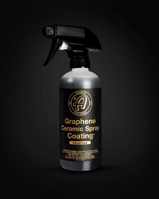Adam's Graphene Ceramic Spray Coating™ Advanced (12 oz/335 ml) อดัมส์กราฟีนสเปรย์เคลือบระดับมืออาชีพ