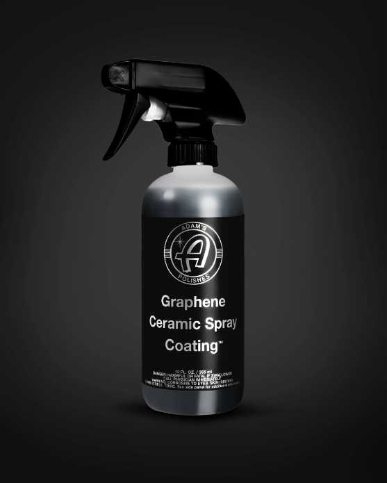 Adam's Graphene Ceramic Spray Coating (12 oz:355 ml) ผลิตภัณท์อดัมส์กราฟีนสเปรย์เคลือบสูตรมาตราฐาน