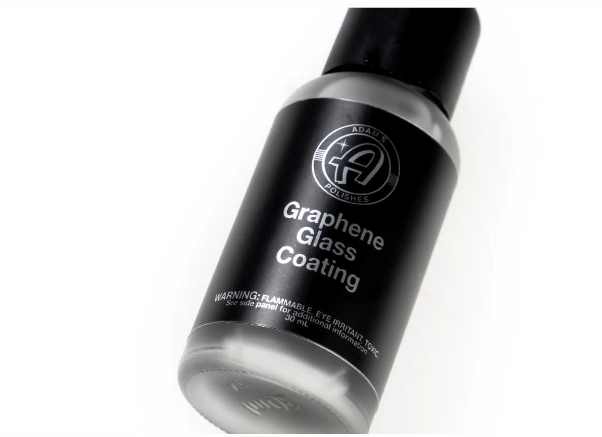 Adam's Graphene Glass Coating (30 ml) ผลิตภัณท์เคลือบกระจกอดัมส์กราฟีน ปกป้องได้นานกว่า 9-12 เดือน