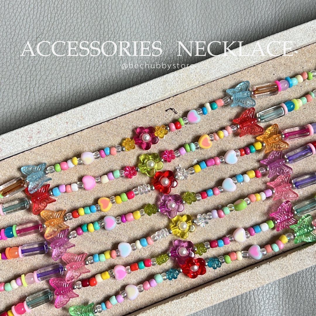 Accessories necklace ผีเสื้อ