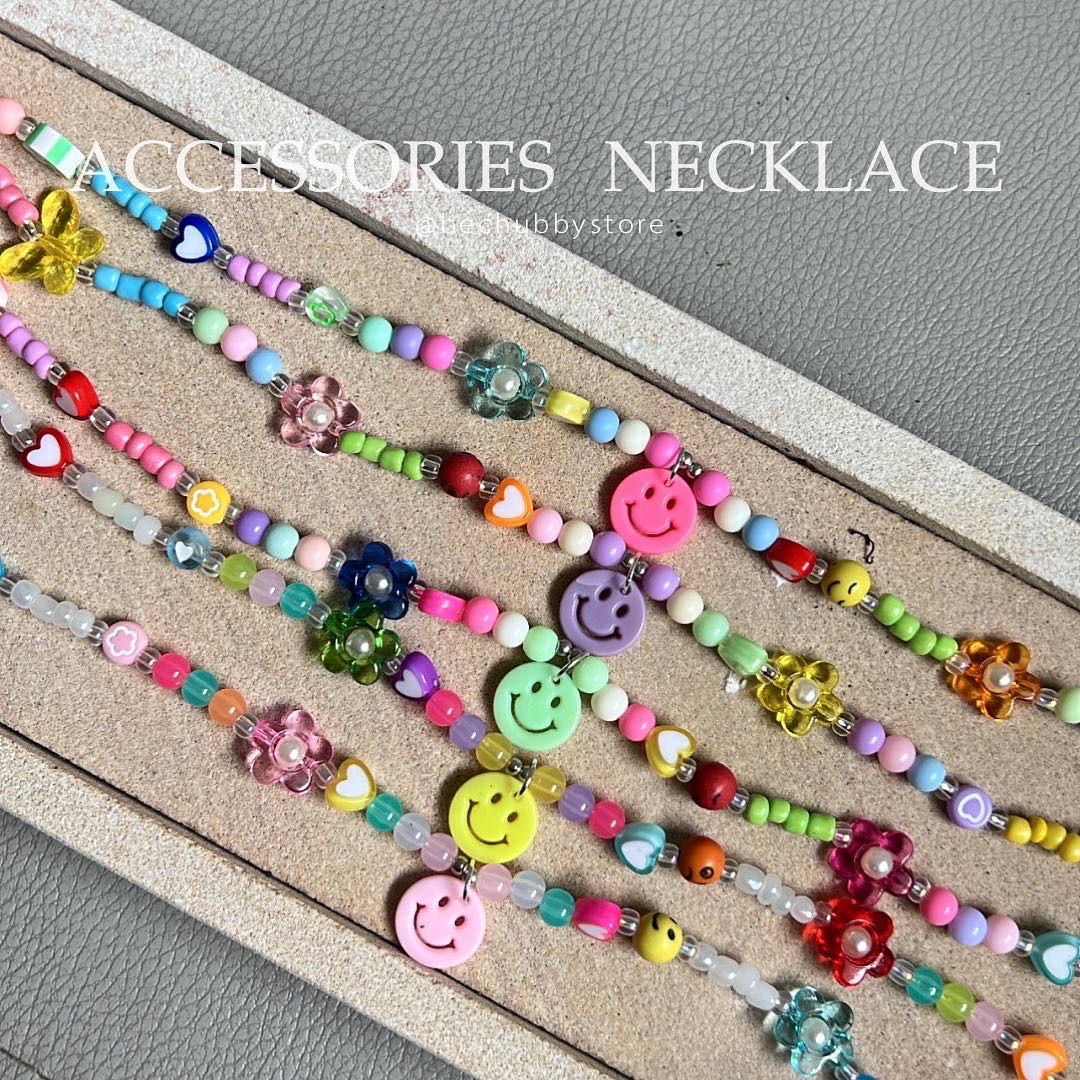 Accessories necklace อมยิ้ม