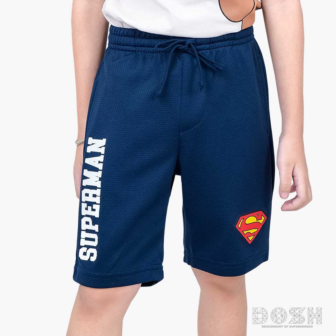 DOSH BOY'S SHORTS SUPERMAN กางเกงขาสั้น ผ้าโพลีเอสเตอร์ เด็กผู้ชาย 9FSBR5015-NV