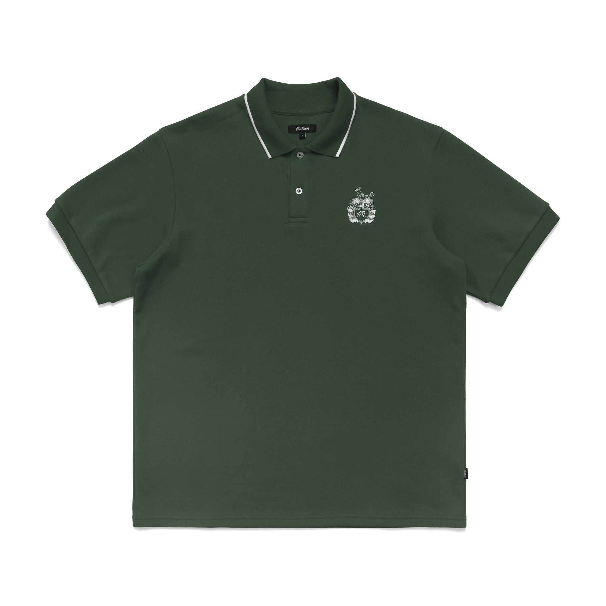 MALBON GOLF CARDINAL PIQUE POLO