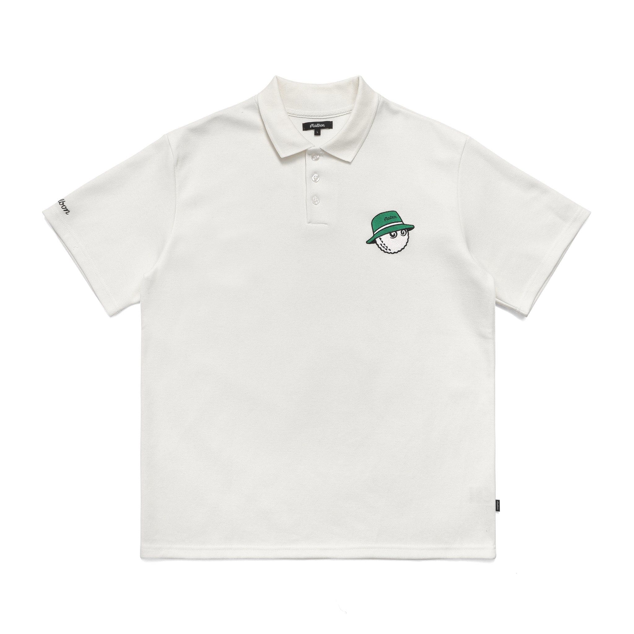 MALBON GOLF CADDY COOPER POLO