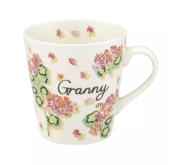 Mini Stanley Granny Mug Geraniums Cream