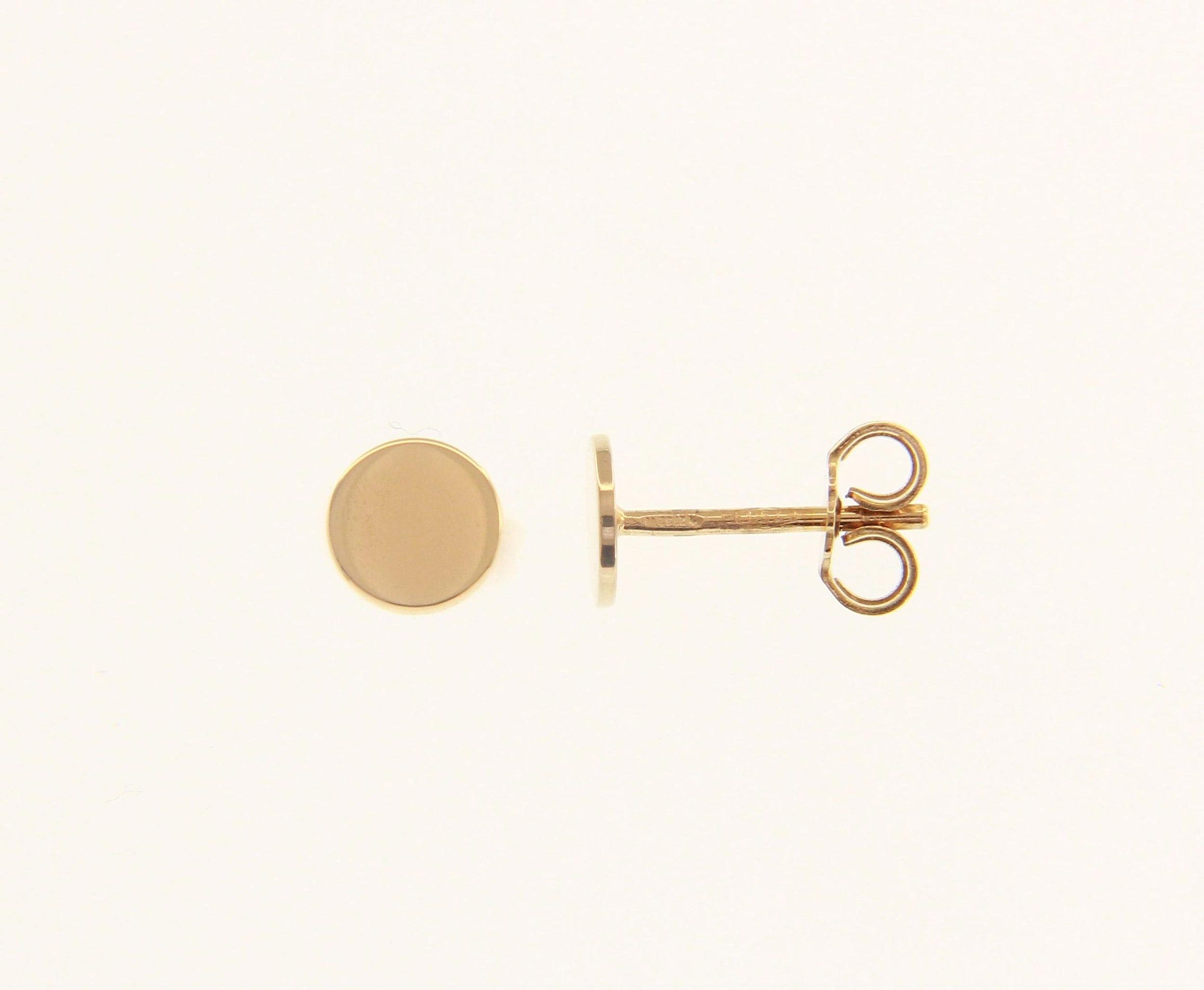 EARRINGS - Circle Stud