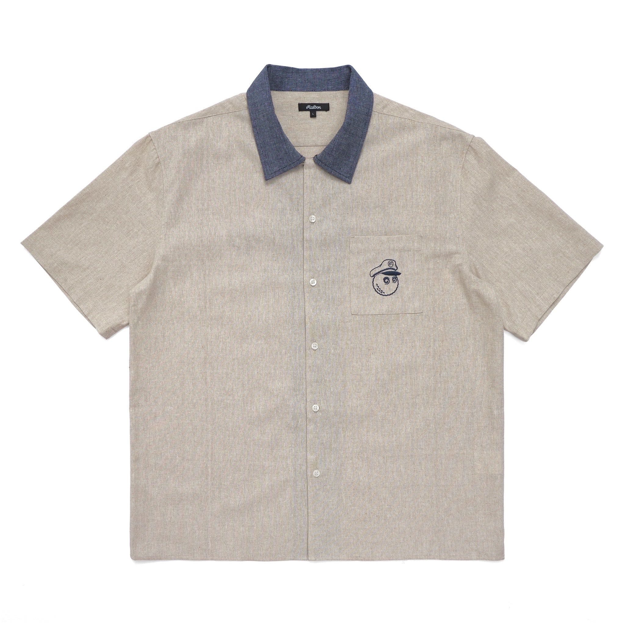 MALBON GOLF YACHT CLUB LINEN SHIRT