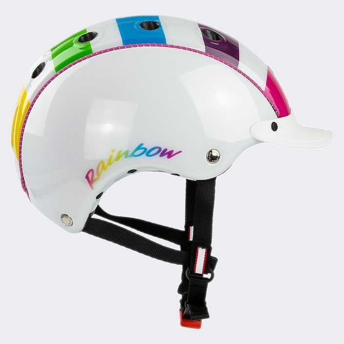 หมวกกันน็อกจักรยาน จากเยอรมัน สำหรับเด็ก MINI 2 RAINBOW