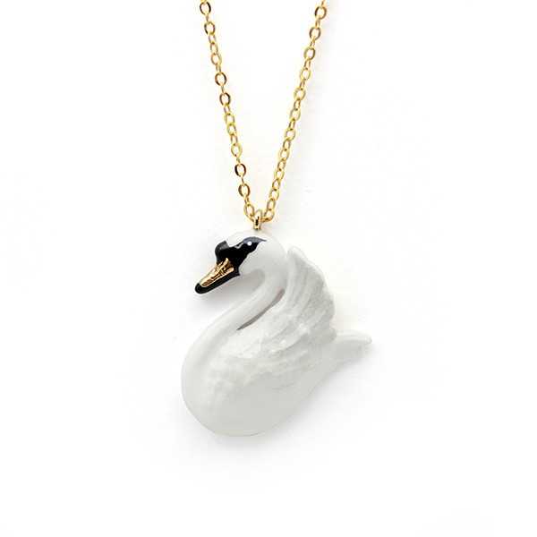 Swan Necklace สร้อยคอหงส์ | GoodAfterNine