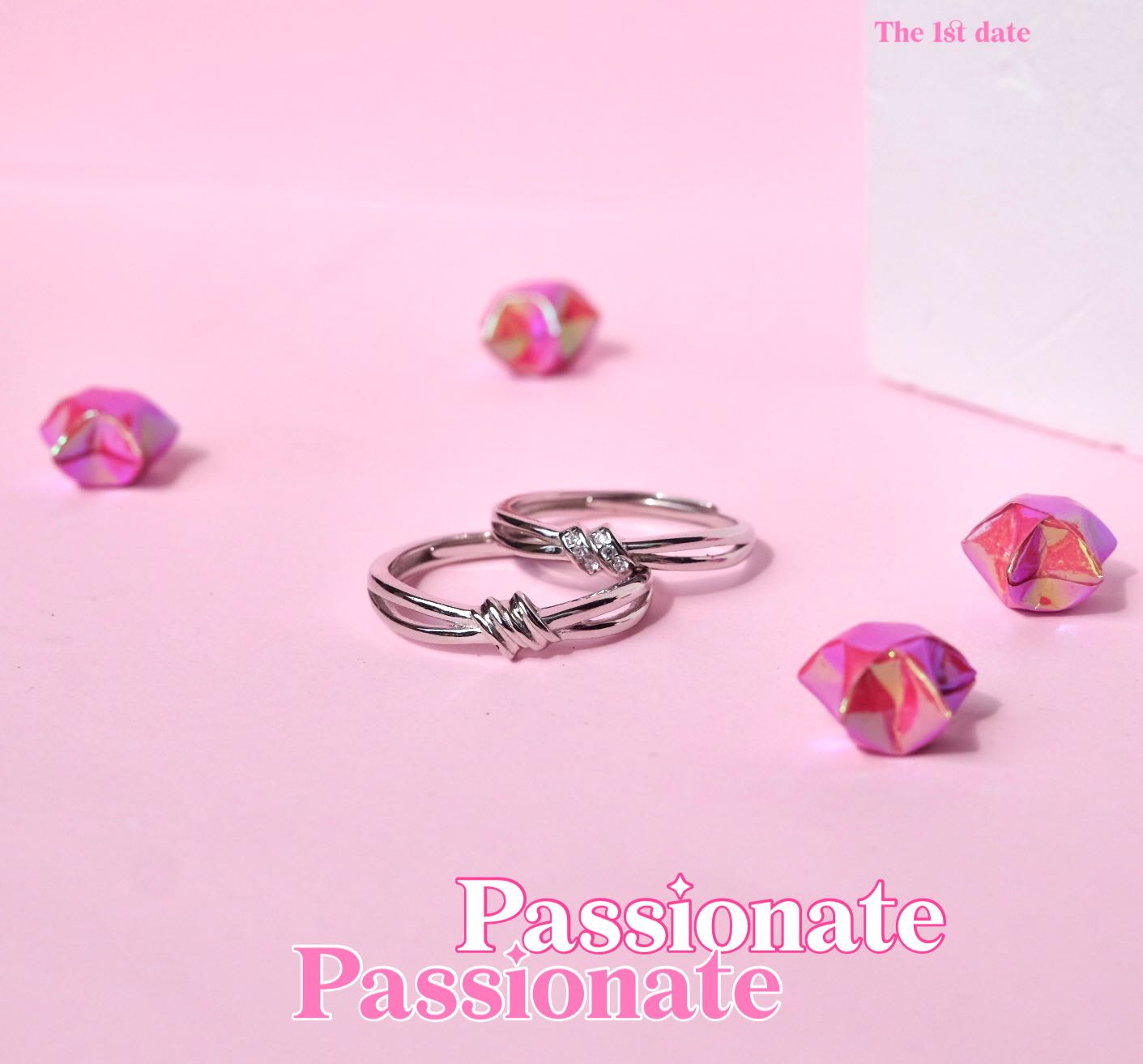 แหวนคู่รุ่น passionate-ส่งฟรี(s925)