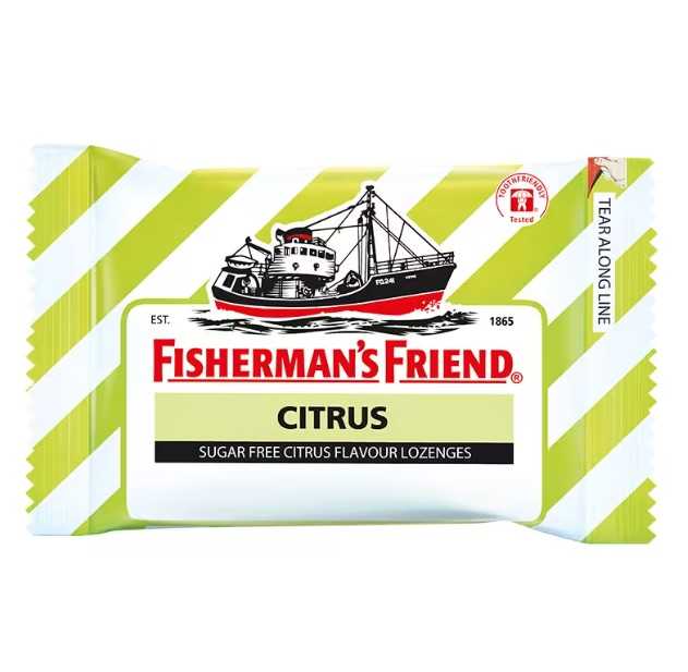 Fisherman's Friend ฟิชเชอร์แมนส์ เฟรนด์ ลูกอม Fisherman Friend ทุกรสชาติ ขนาด 25 กรัม