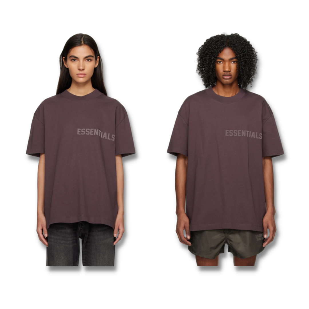 Essential SS Tee - Adult (Plum)