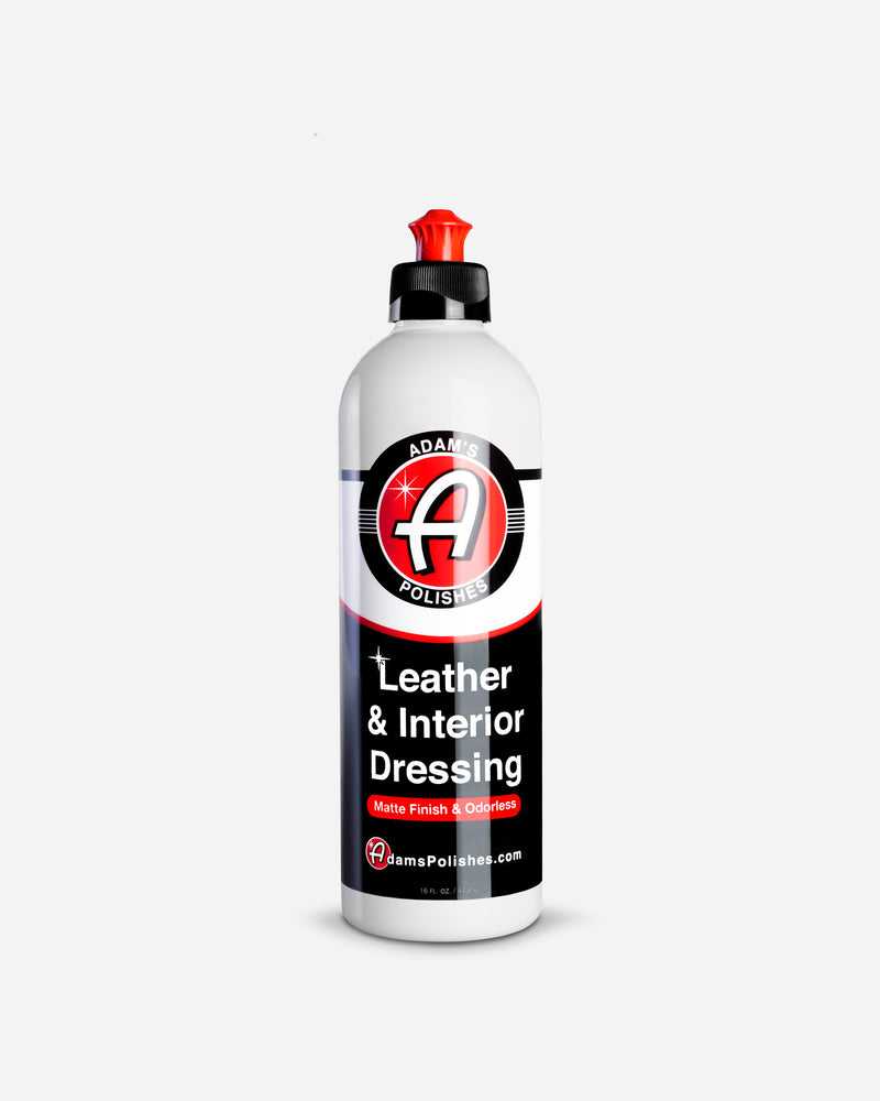 Adam's Leather & Interior Dressing (16 oz/473 ml) ครีมเนื้อแมทสำหรับบำรุงรักษาเคลือบเบาะหนังภายใน