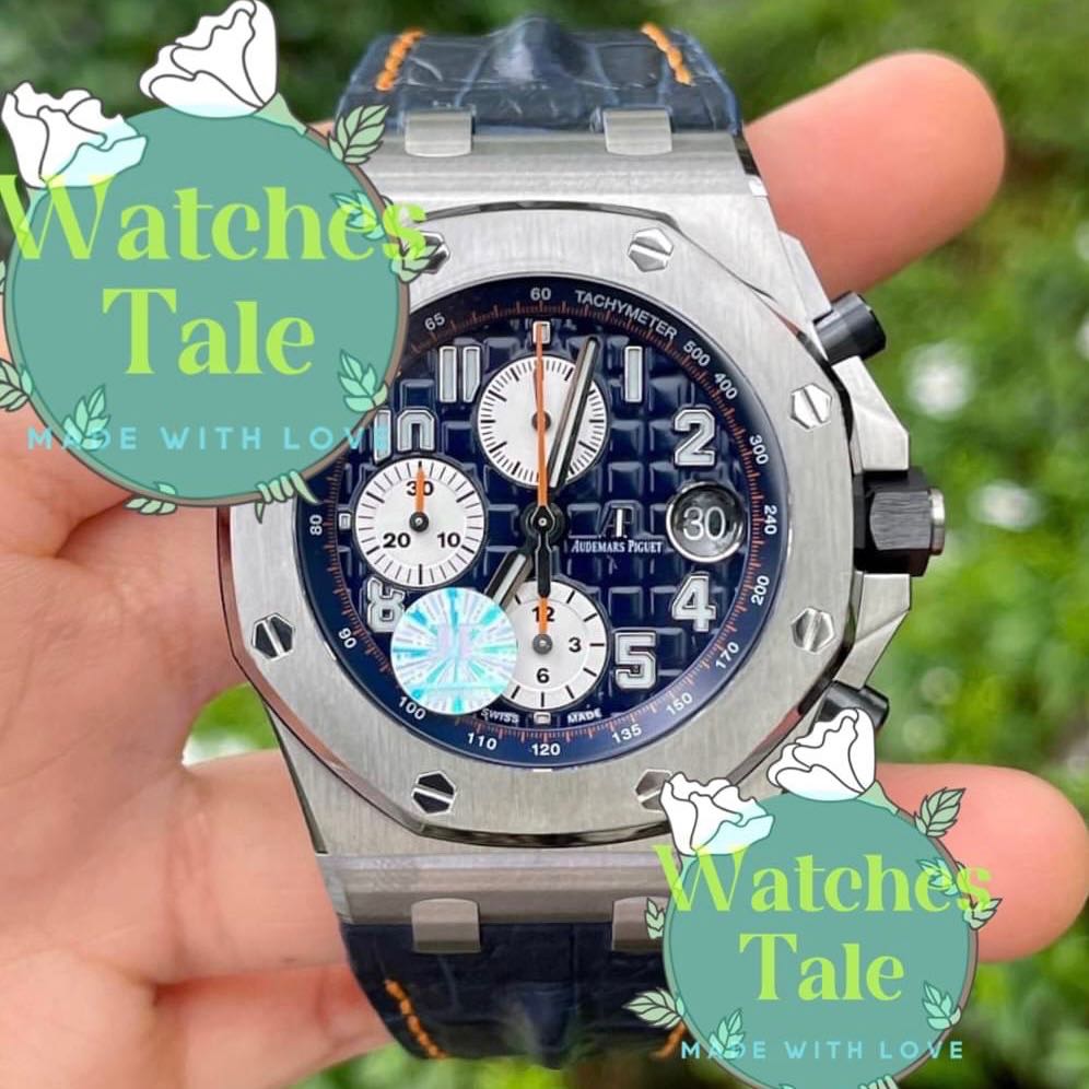 Audemars Piguet AP Royal Oak Offshore Chronograph Navy blue Ref.26470ST JF 