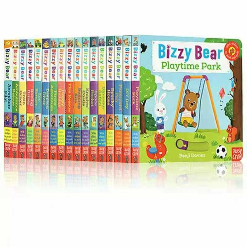 Bizzy bear - บอร์ดบุ๊คเลื่อนขยับได้ภาษาอังกฤษ