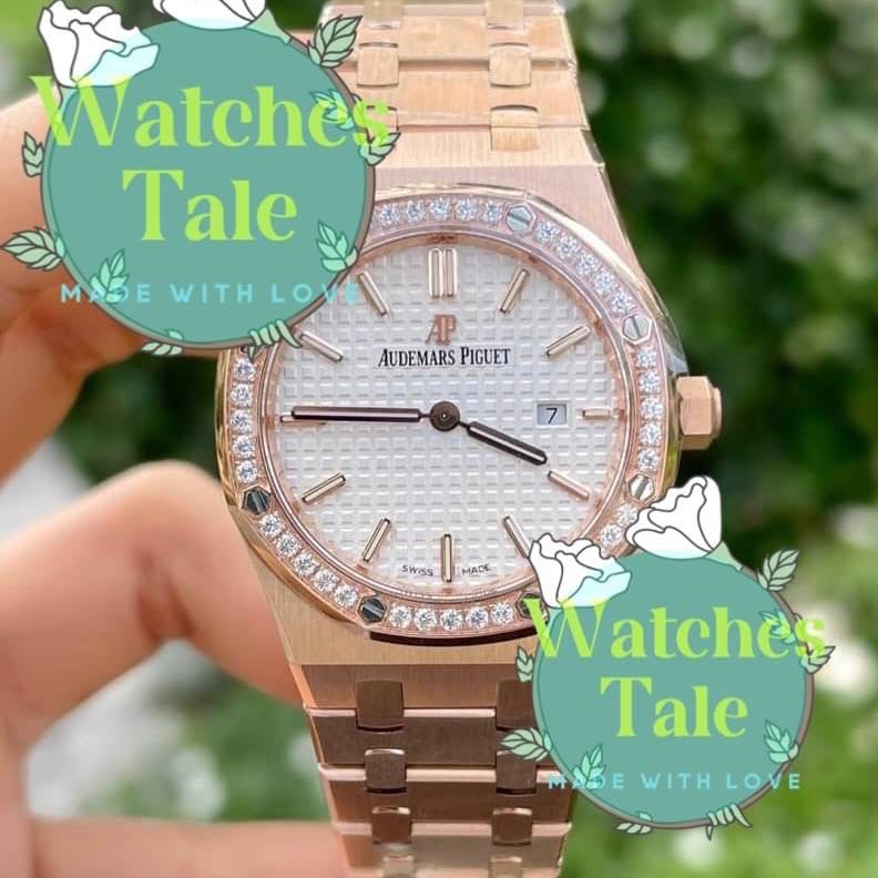 Audemars Piguet AP Ladies Royal Oak 33mm. Ref.67651OR.ZZ.1261OR.01 Quartz