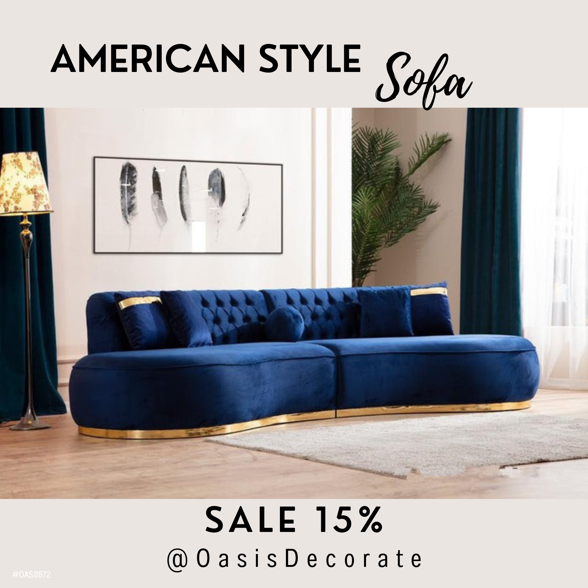 SOFA - American Style Sofa