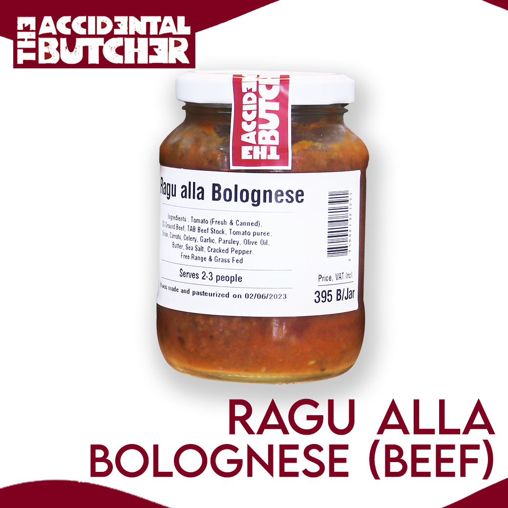 [พร้อมทาน] Ragu alla bolognese (Beef bolognese) 450g