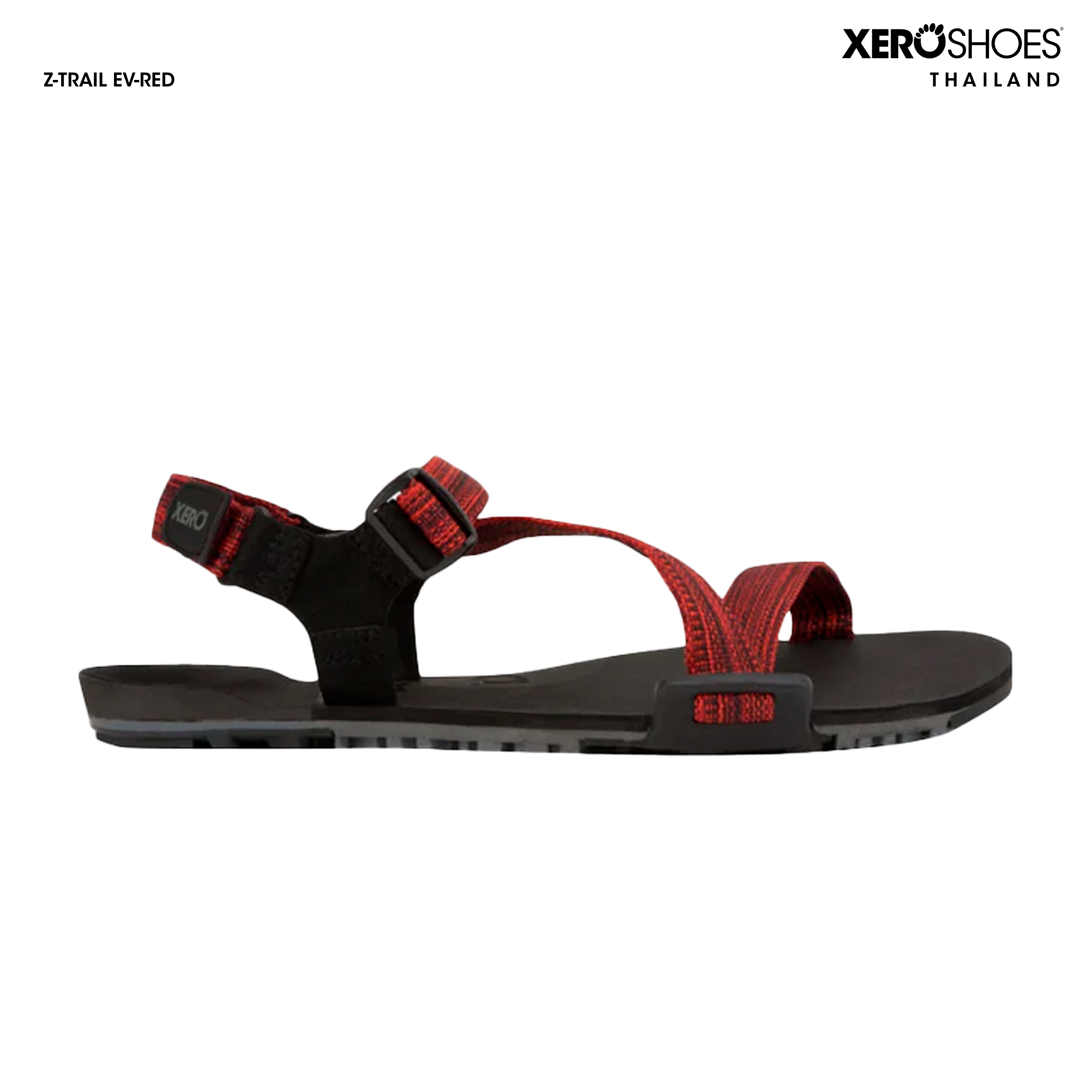 XERO SHOES Barfoot sandal รองเท้าแตะเดินป่า รุ่น Z-TRAIL EV รองเท้าผู้ชาย สี Red