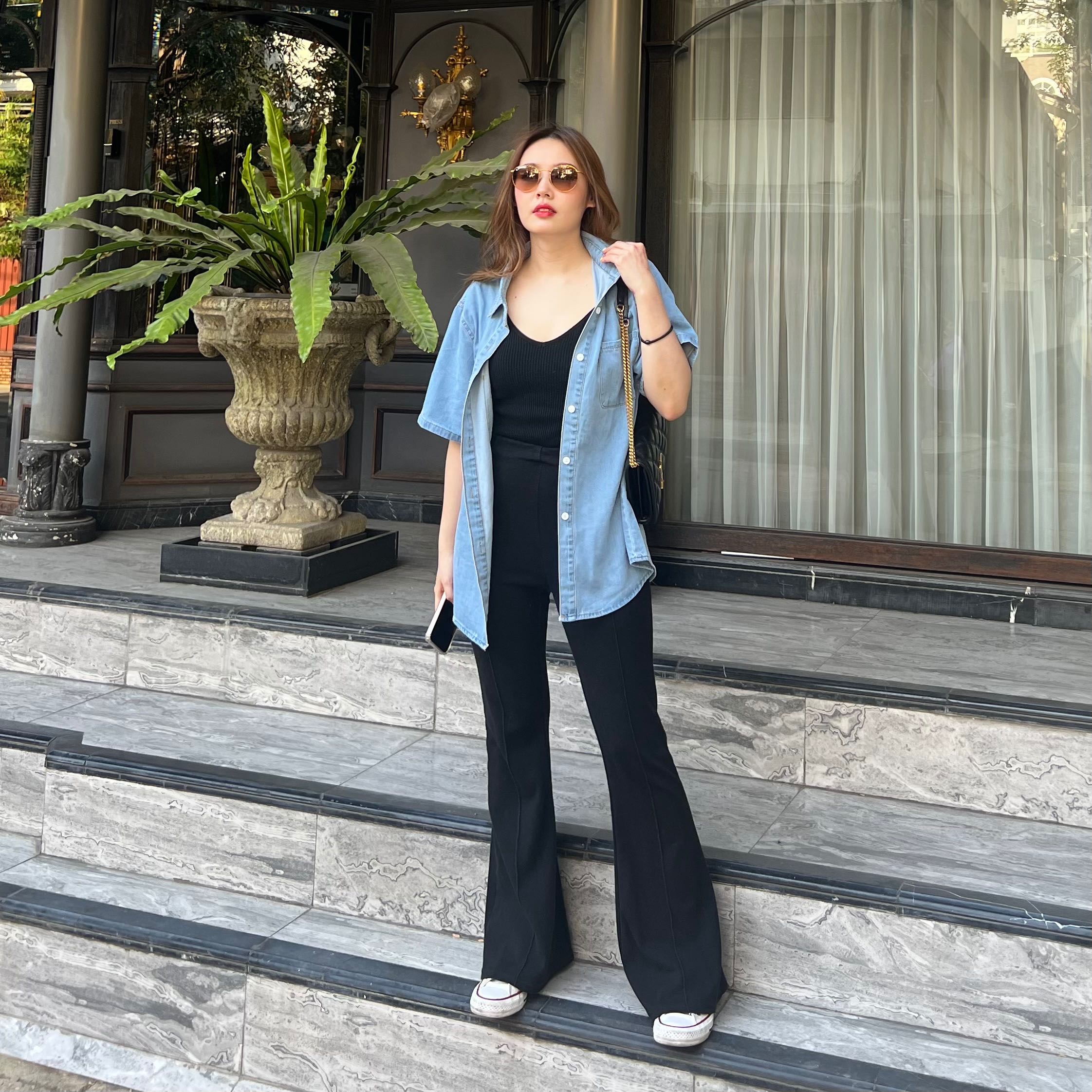 HOF-Cara long pants #H553 🛒 พร้อมส่งจากไทย