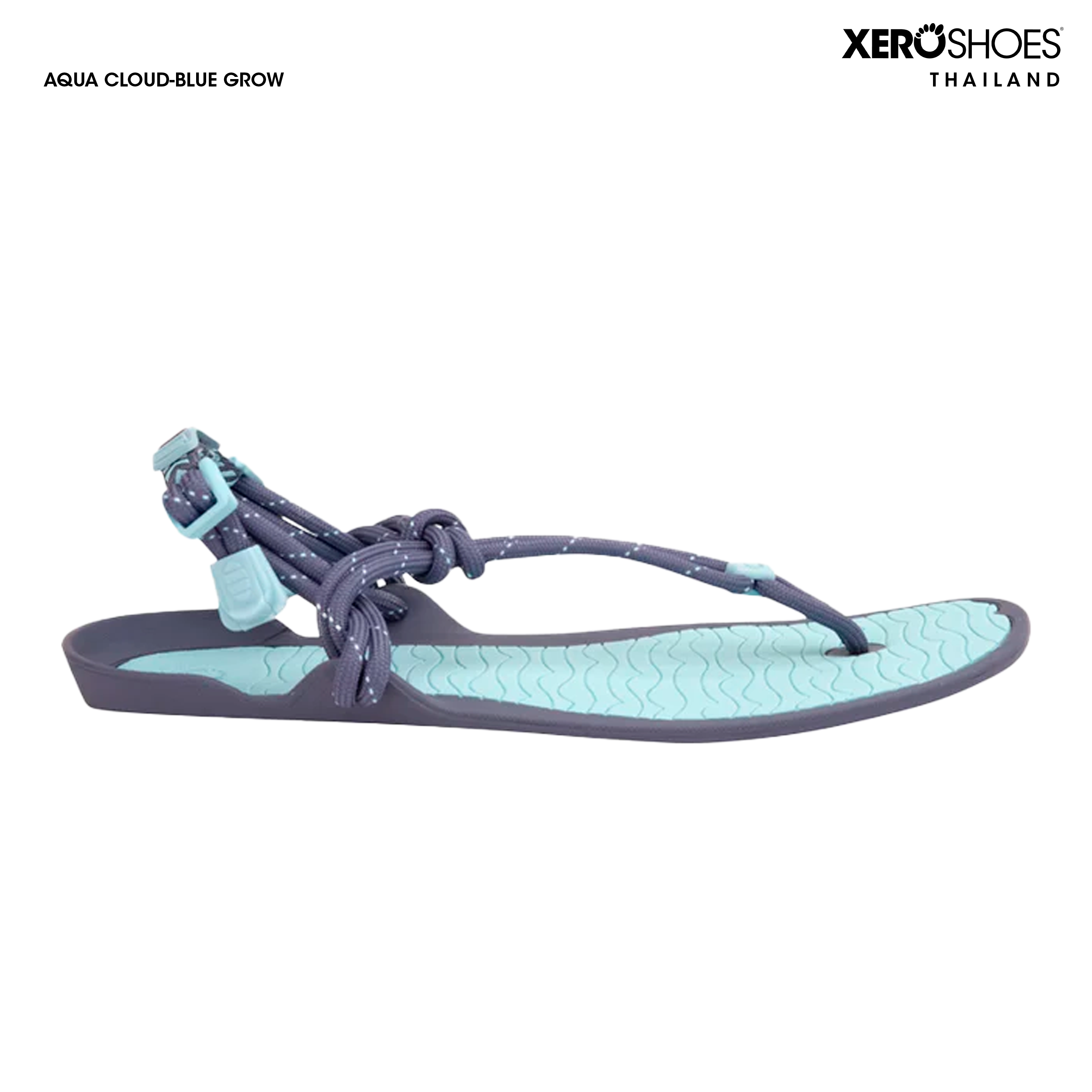XERO SHOES Barfoot sandal รองเท้าแตะลุยน้ำ รุ่น AQUA CLOUD รองเท้าผู้หญิง สี Blue Glow