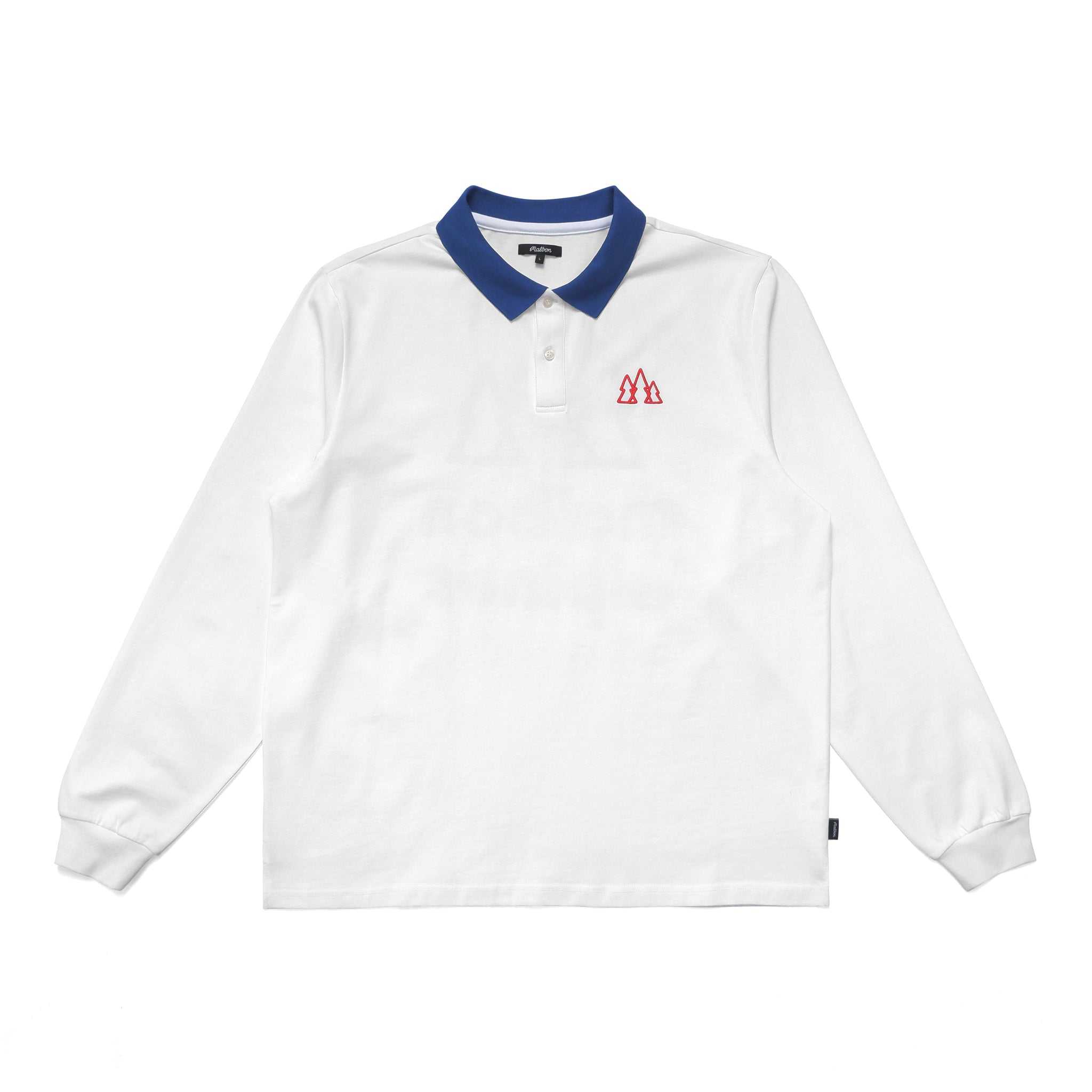 MALBON GOLF & SKI RUGBY LONG SLEEVE POLO