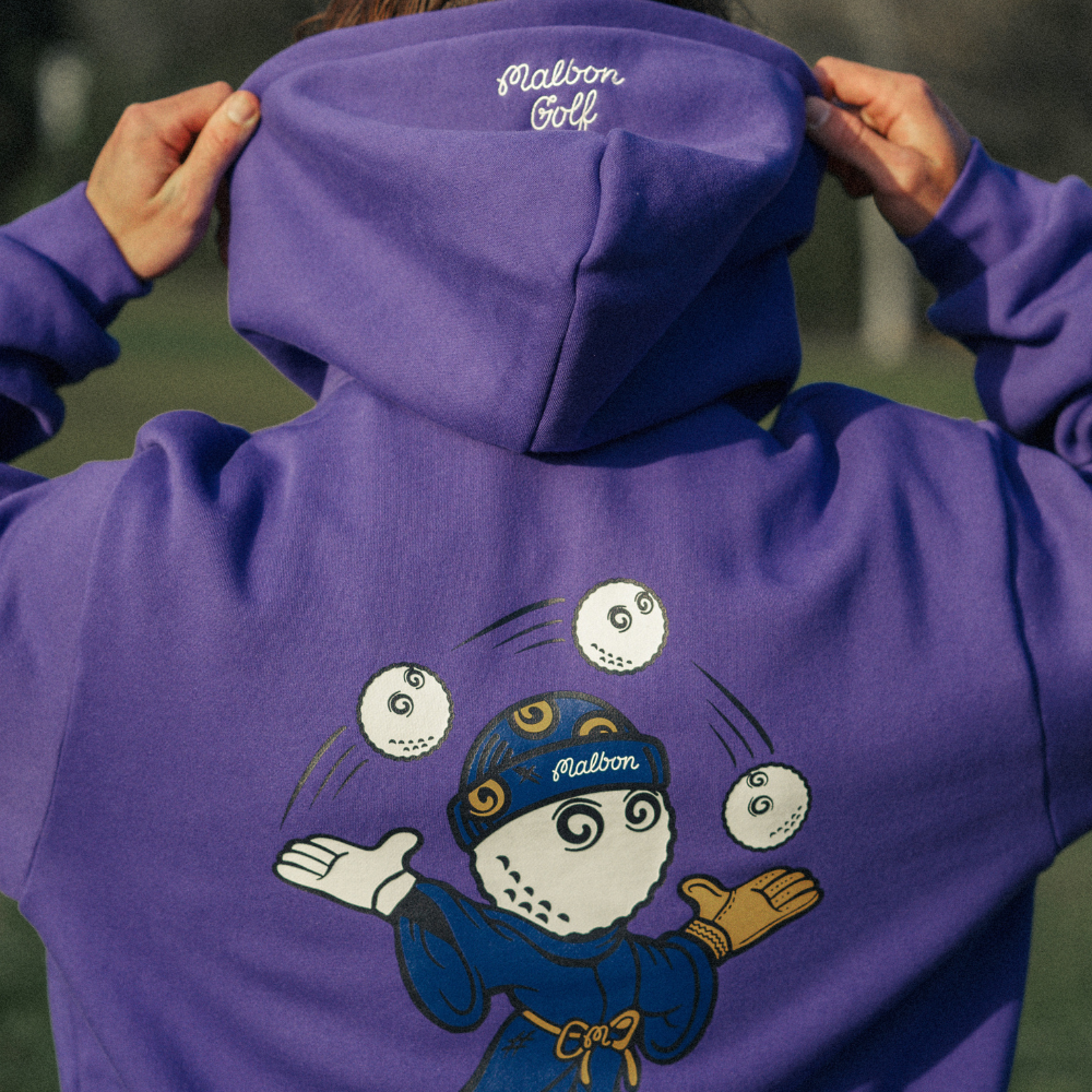 MALBON WIZ HENLEY HOODIE