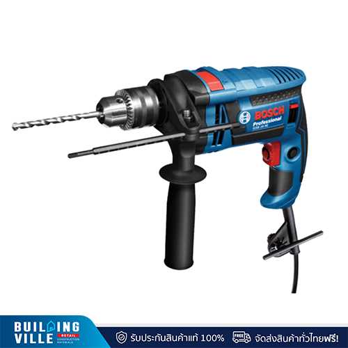 Bosch Set สว่านกระแทก 4 หุน อุปกรณ์ 100 ชิ้น รุ่น GSB 16 RE 750 วัตต์ หมุนซ้าย-ขวา