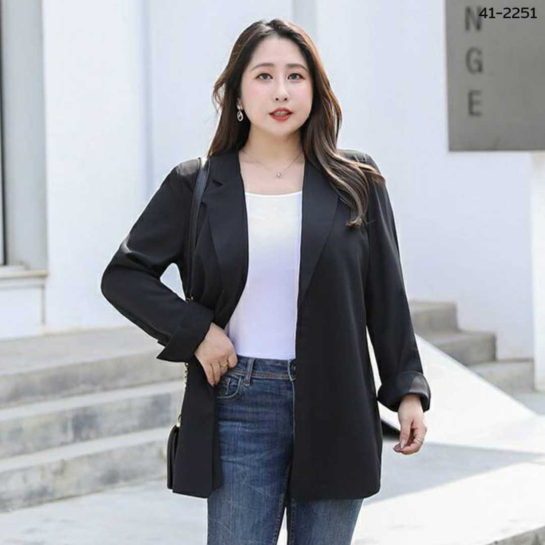 41-2251 เสื้อเบซเซอร์ เสื้อคลุมทำงาน ผ้าอิตาลี