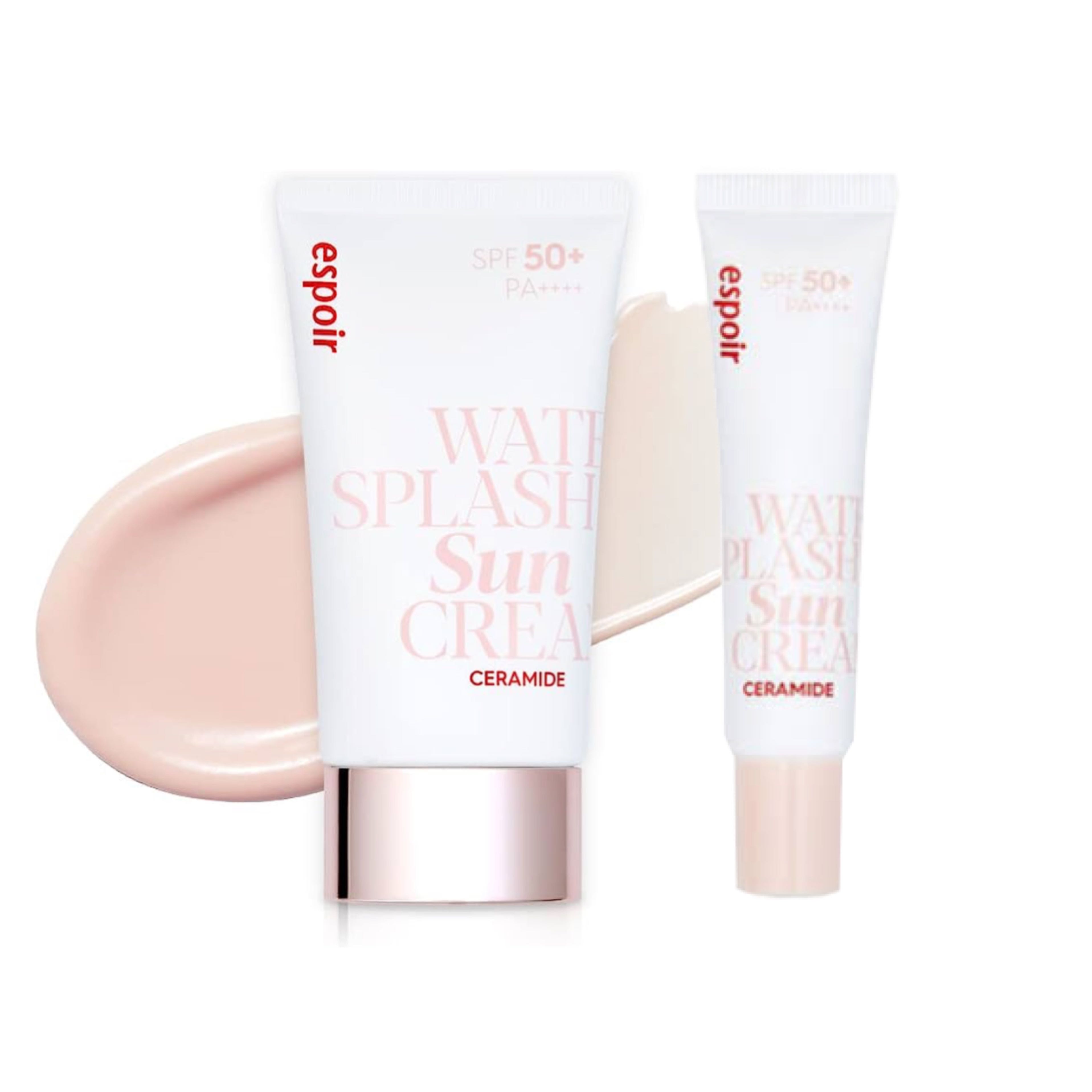 ESPOIR (รุ่นใหม่) Water Splash Sun Cream Ceramide 60ml.+20ml. SPF 50+ PA++++ 