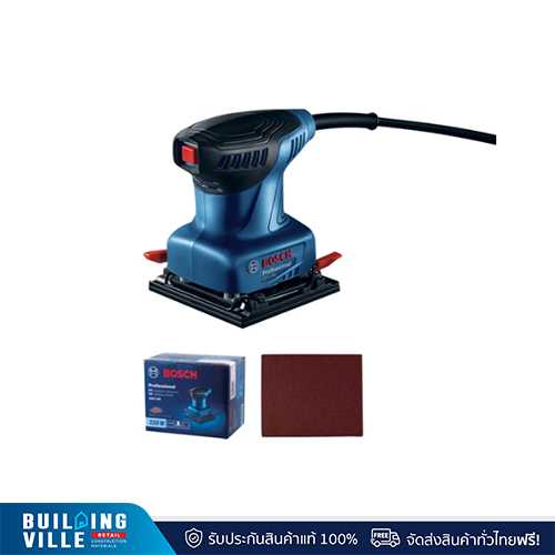 Bosch เครื่องขัดกระดาษทราย รุ่น GSS 140 220 วัตต์ ฐาน 100 x 112 มม.