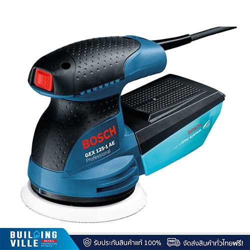 เครื่องขัดกระดาษทราย รุ่น GEX 125-1 AE ระบบลูกเบี้ยว 125 มม.