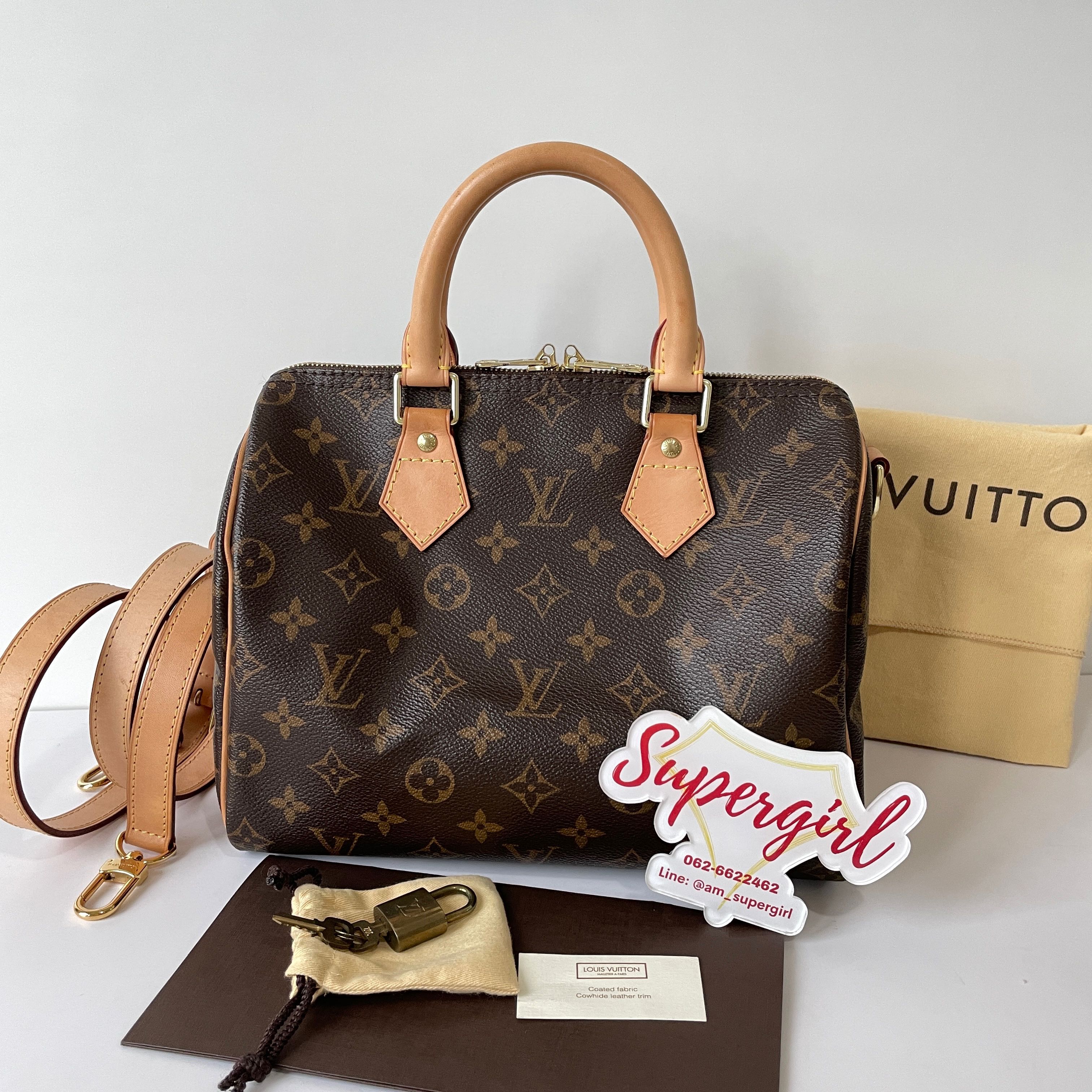 Good condition! lv speedy ban 25 mono ปี 2014