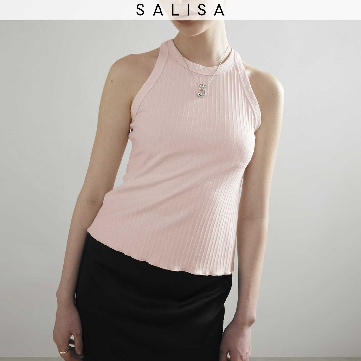 TANK PF23 Top Back Slit Blush