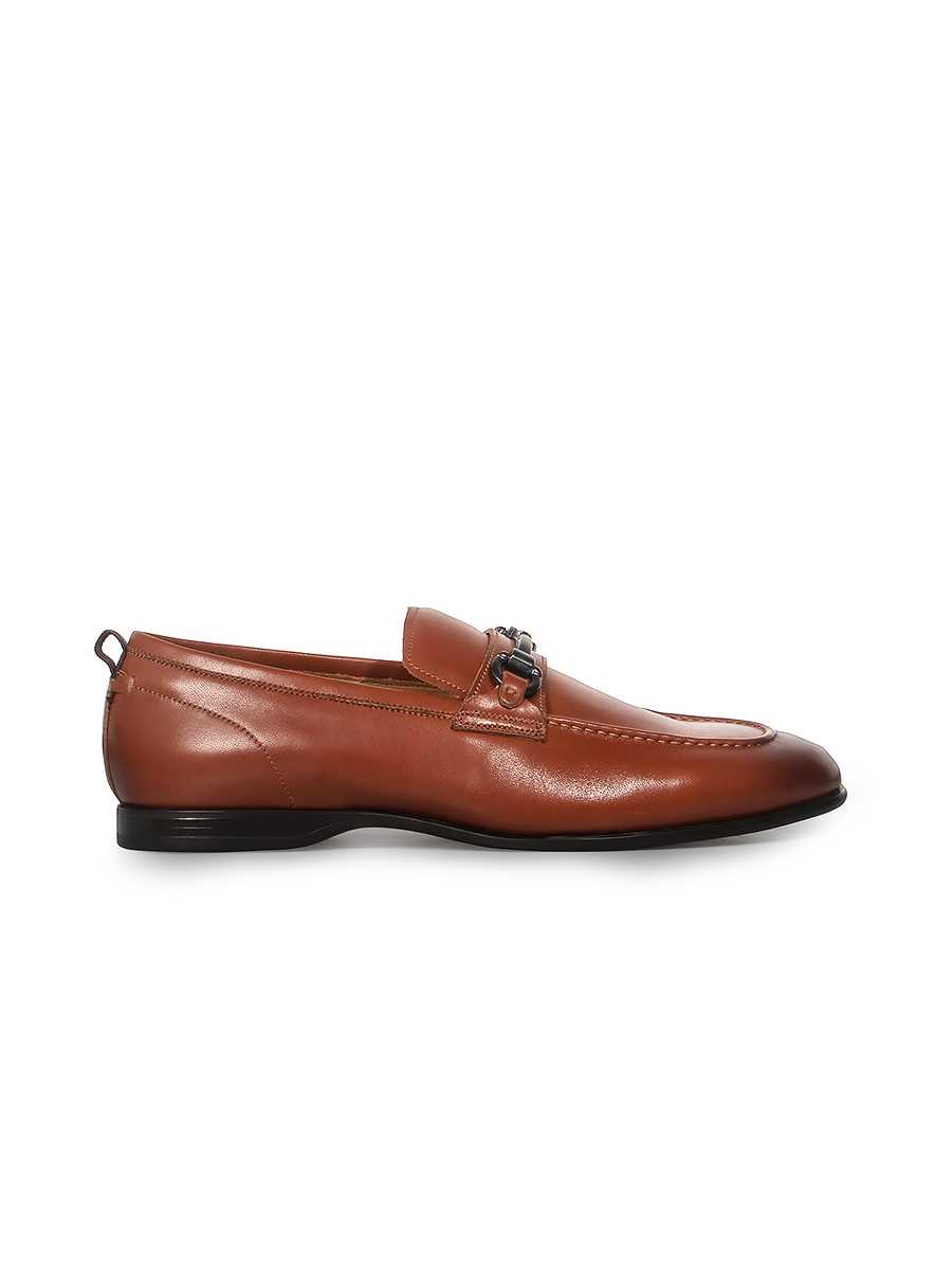 KENNETH COLE รองเท้าทางการผู้ชาย รุ่น NOLAN BIT LOAFER สีน้ำตาล ( DRS - KMS0009N5N-901 )